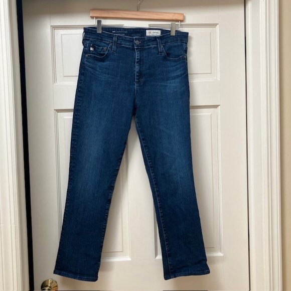 AG Mari High Waisted Ankle Slim Straight Leg size 32 - Picture 3 of 11